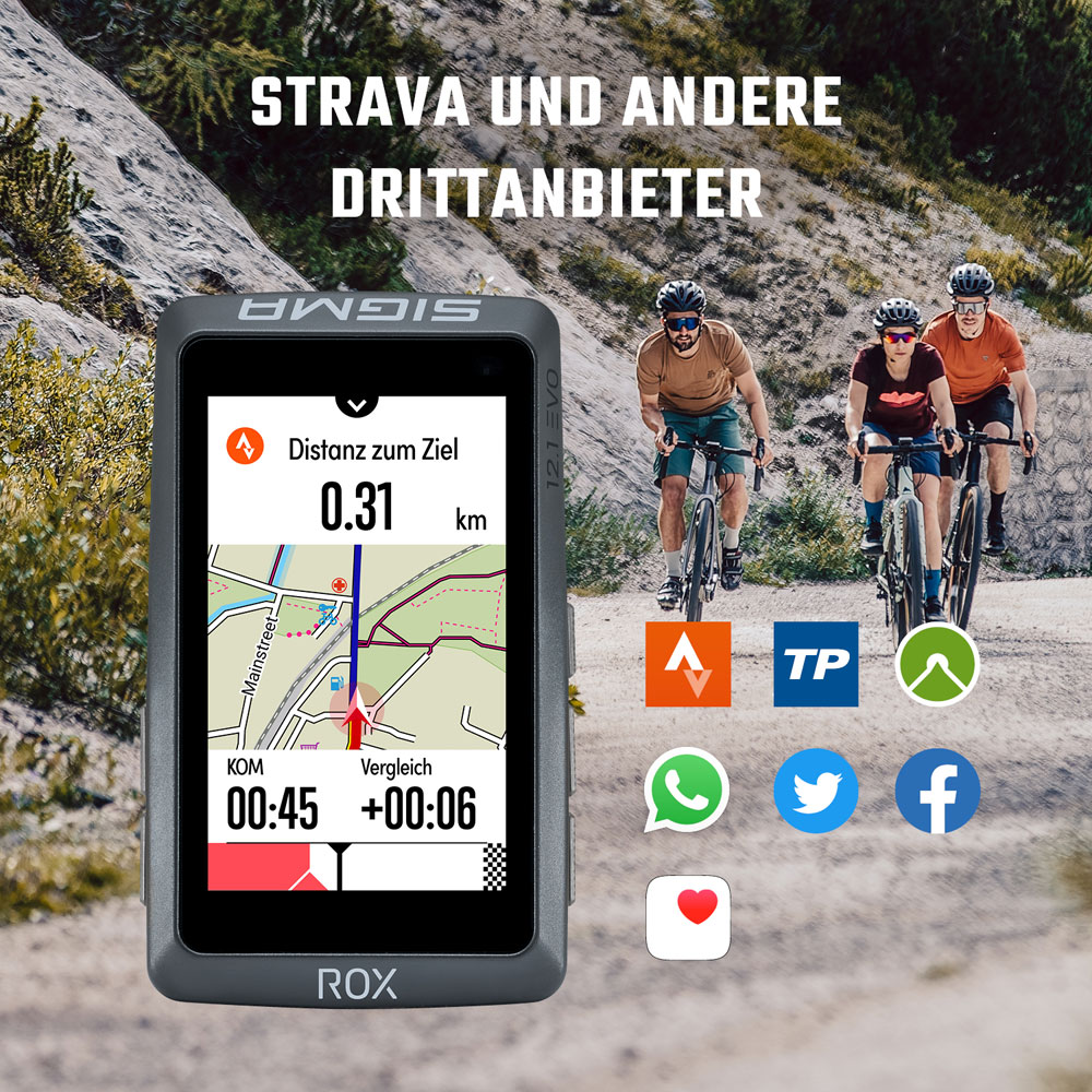 SIGMA ROX 12.1 EVO Sensor Set - GPS-Fahrrad Navigationssystem - Image 14