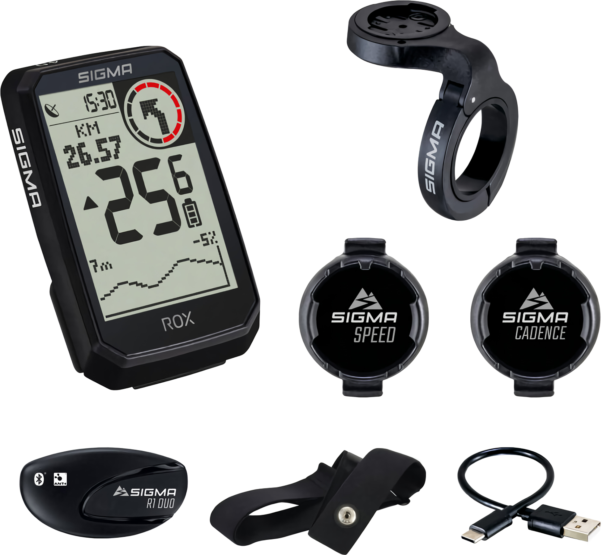SIGMA ROX 4.0 Endurance Sensor Set Navigationscomputer