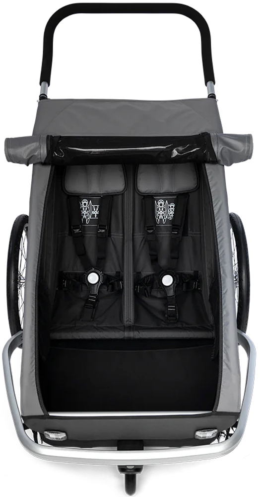 Croozer Keeke 2 Kinder-Fahrradanhänger - Image 7