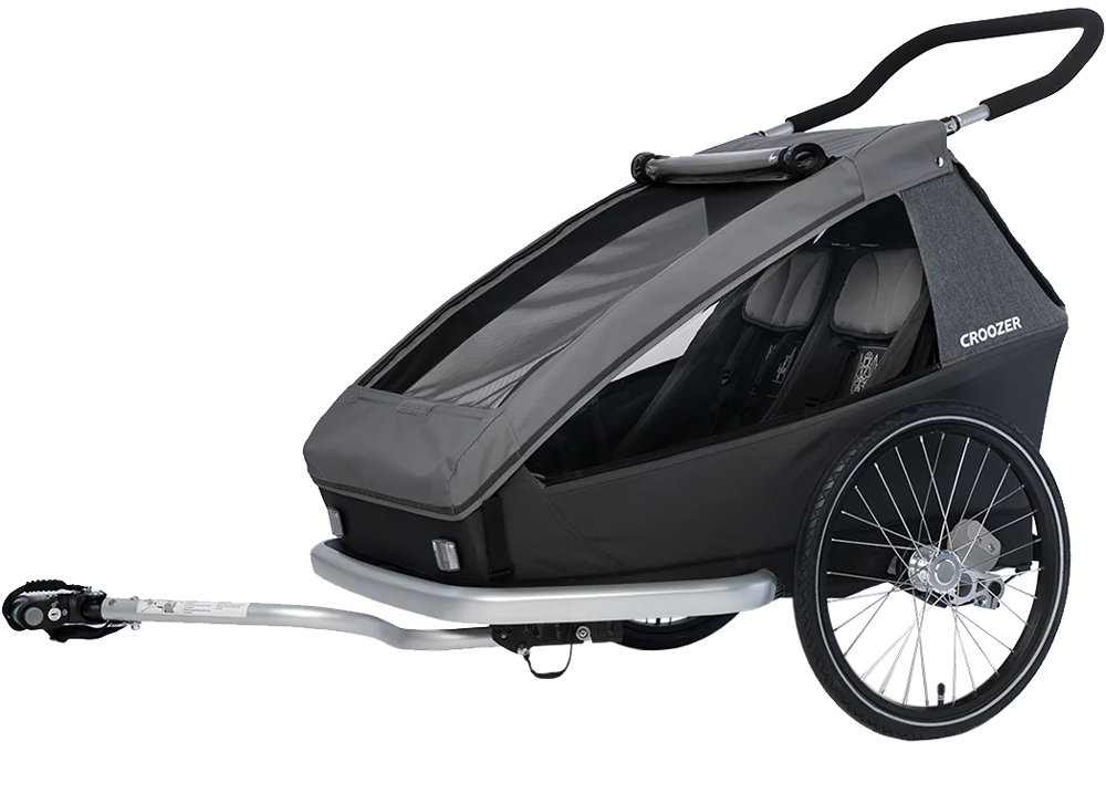 Croozer Keeke 2 Kinder-Fahrradanhänger - Image 8